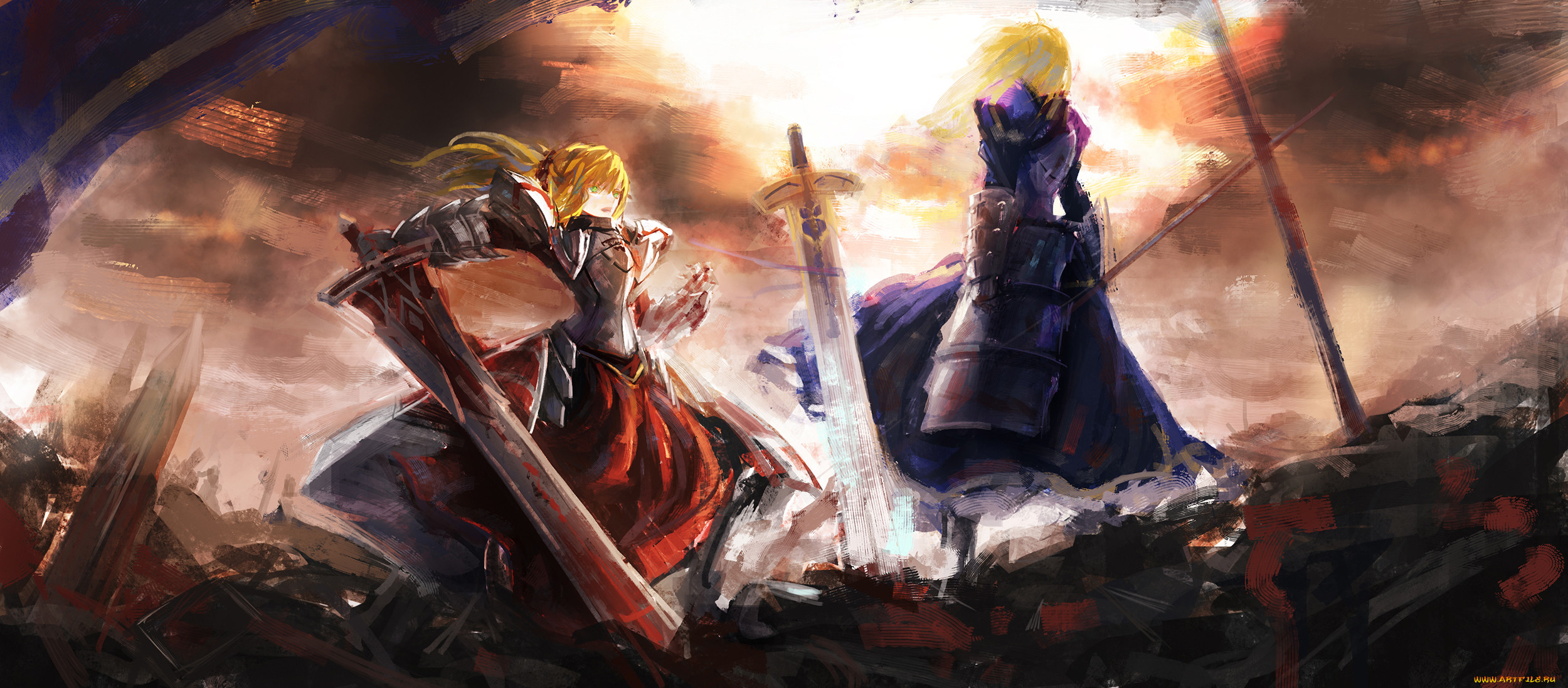 , fate, stay night, saber, of, red, stay, night, , , , 